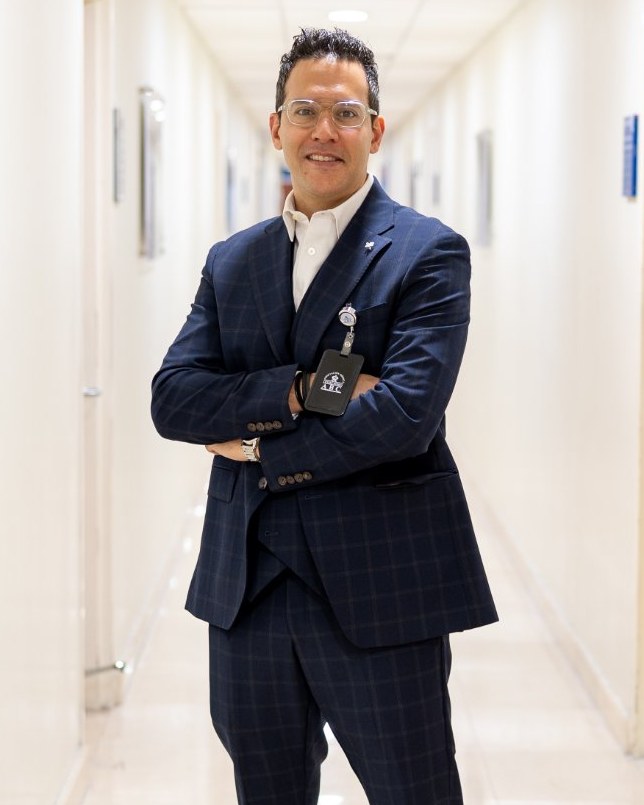 Dr. Jonathan Zaga at his medical center